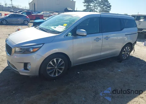 2018 Kia Sedona Sx z USA, uszkodzony, nr VIN KNDMC5C1XJ6375757
